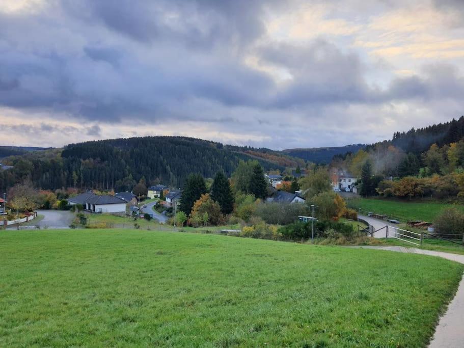 Holzhaus Chalet Nationalpark Eifel Hund Willkommen Hellenthal Exterior foto