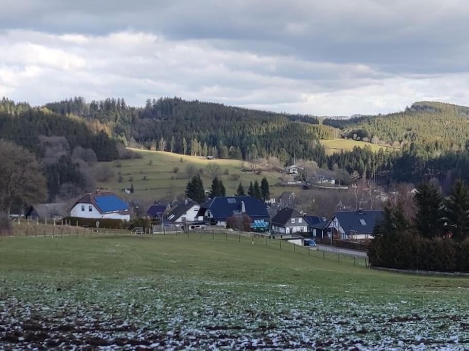 Holzhaus Chalet Nationalpark Eifel Hund Willkommen Hellenthal Exterior foto